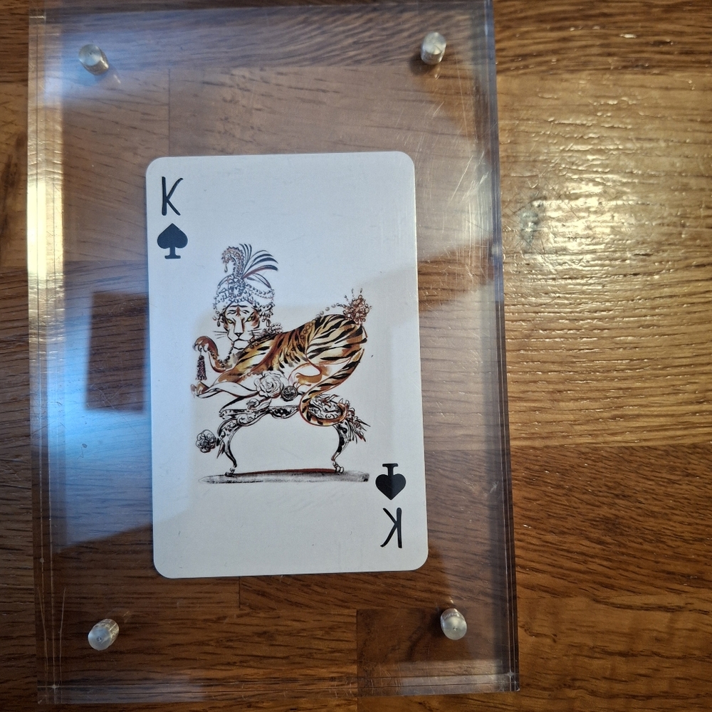 Host Pick Christian Louboutin King Of Spades Collectible Card New In Case - Picture 3 of 4